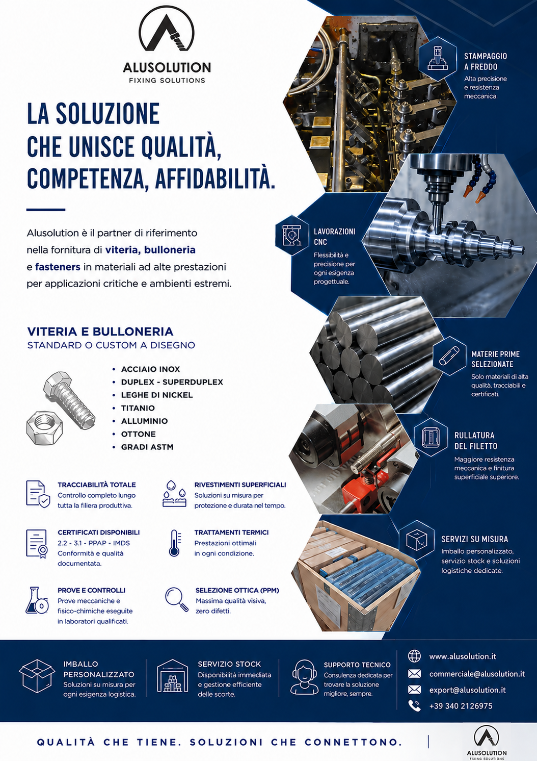 Brochure Bulloneria e Viteria Alusolution